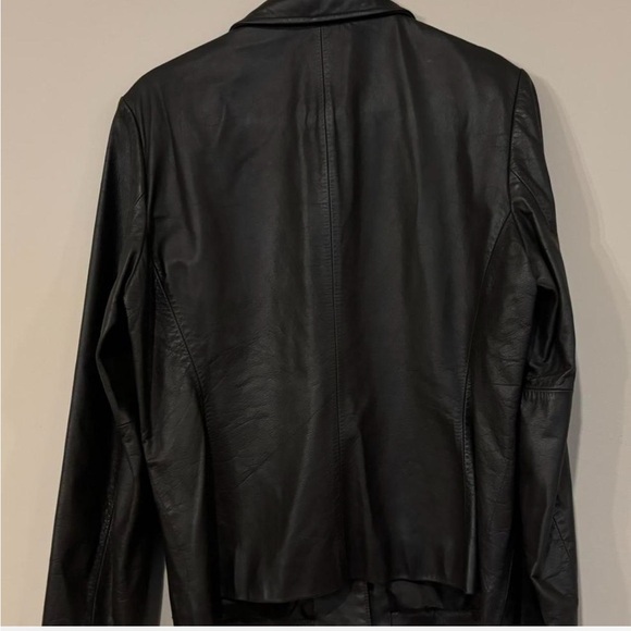 Dark Brown Vintage Nine West Leather Jackst - Picture 5 of 6